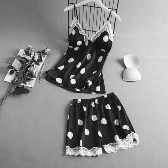 Polka Dots Nightwear Set