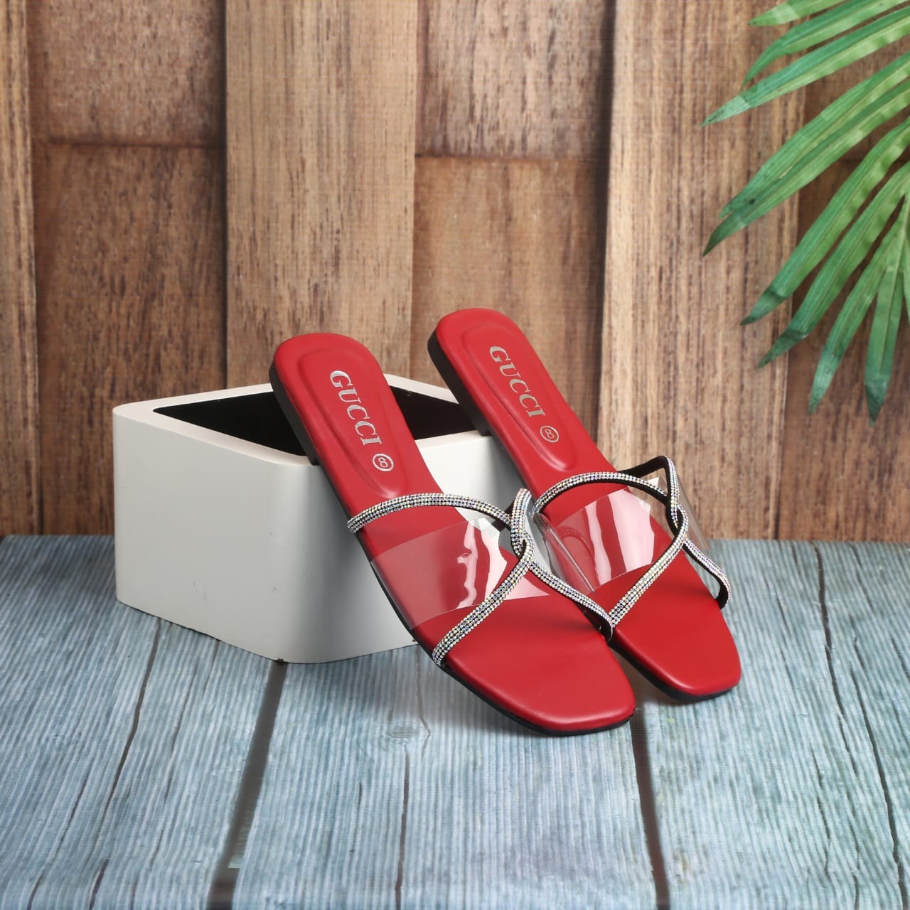 Ladies Cross String Flats