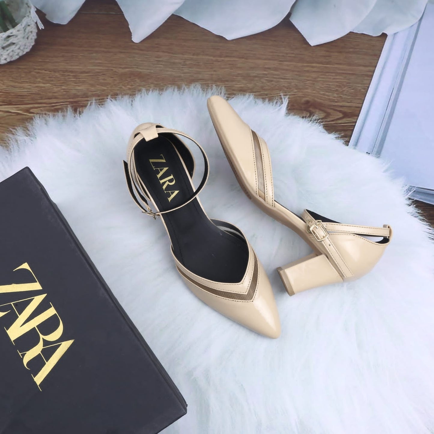 Zara Court Shoes - V Shaped