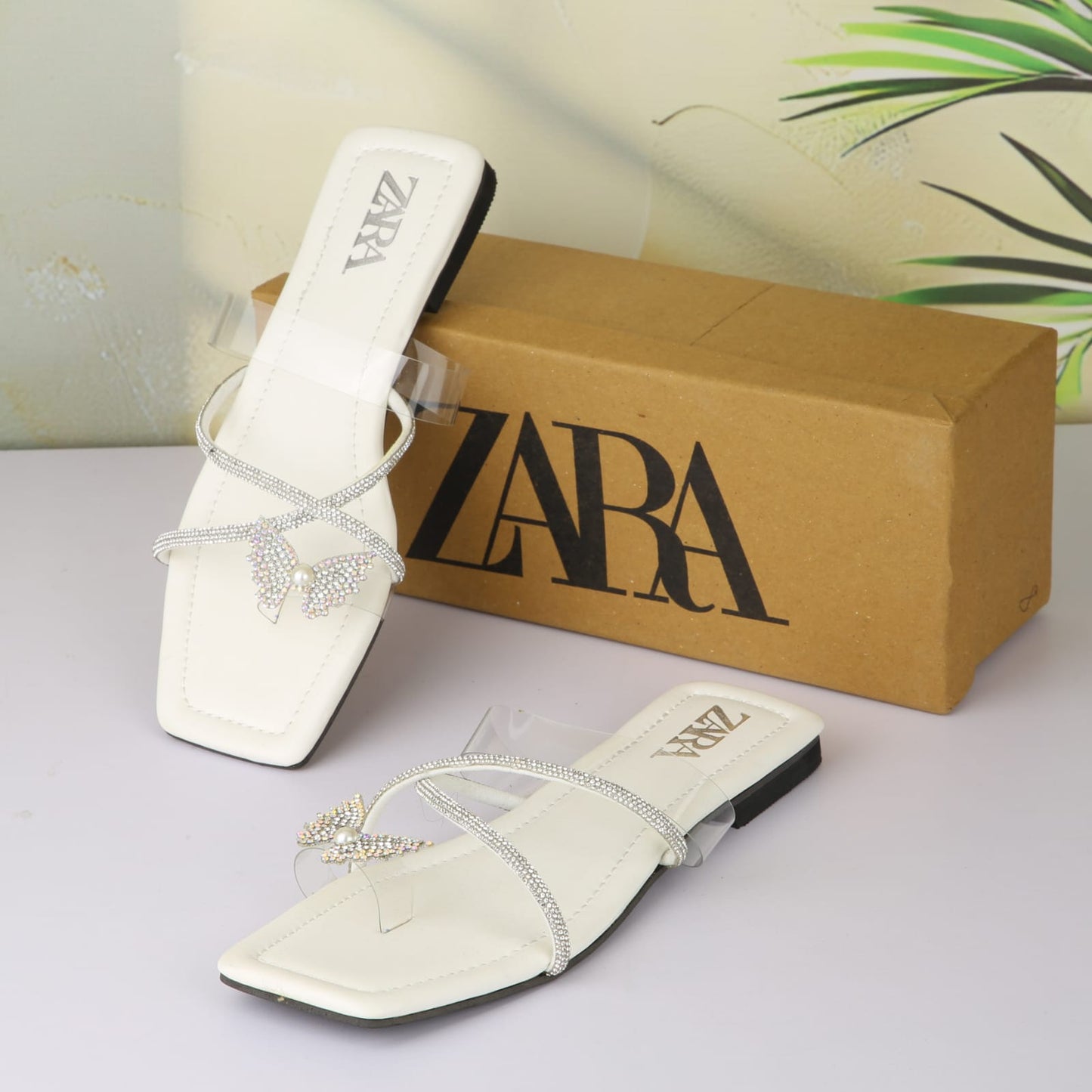 Zara Butterfly Flats