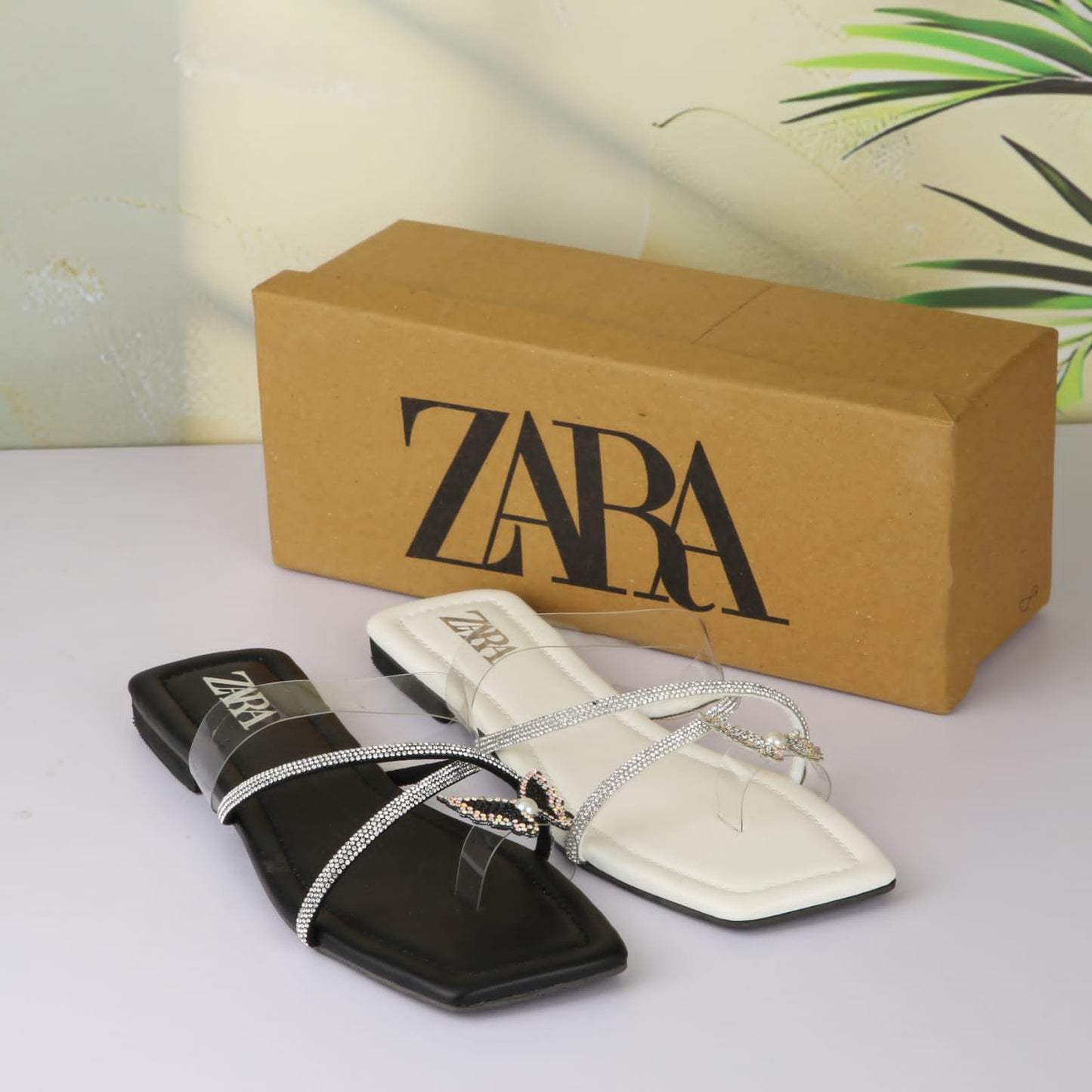 Zara Butterfly Flats