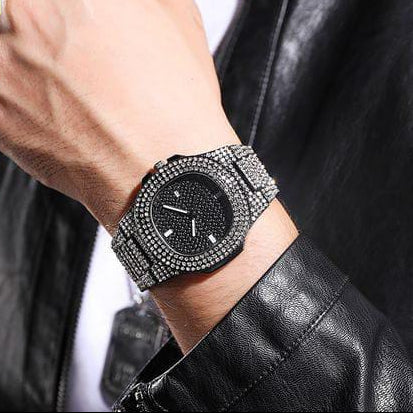 Fancy Diamond Stone Watch